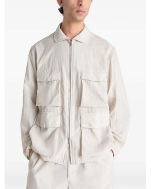 Lemaire 3D Pocket Jacket - White