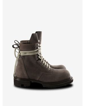 Rick Owens Low Army Gabe Boot - Black