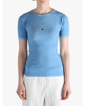 Baserange Heart Short Sleeve Tee - Blue