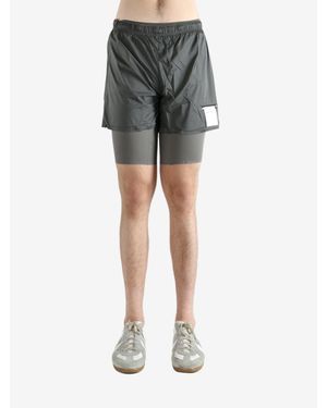 Satisfy Coffeethermal 8" Shorts - Gray