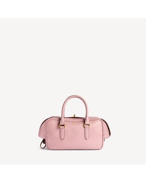 Balenciaga Le 7 ボウリングバッグ スモール - ピンク