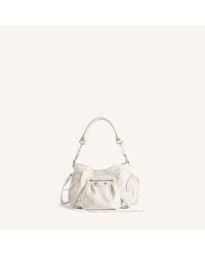 Balenciaga Le City バケットバッグ スモール - ホワイト