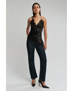 Bardot Silvio Halter Camisole - Blue