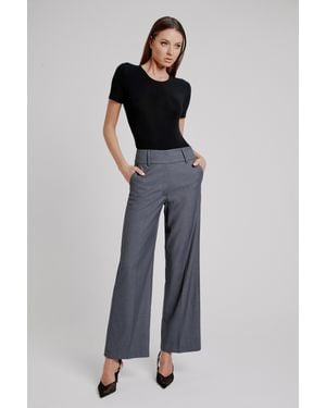 Bardot Maika Straight Leg Pant - Gray