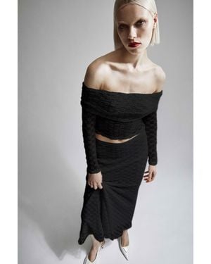 Bardot Adoni Off The Shoulder Top - Black