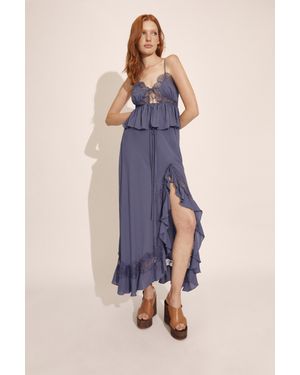 Bardot Amari Lace Detail Cami - Blue