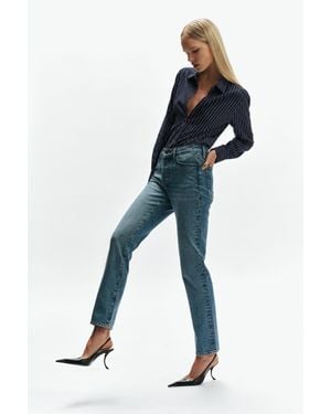 Bardot Alphie Striped Shirt - Blue