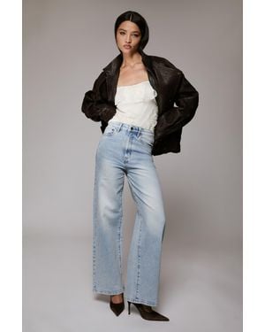 Bardot Heidi Wide Leg Jean - White