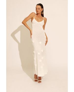Bardot Brody Halter Knit Dress - Natural