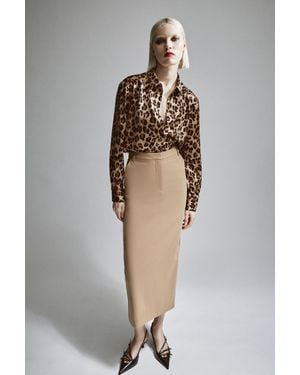 Bardot Classic Collar Printed Shirt - Multicolor
