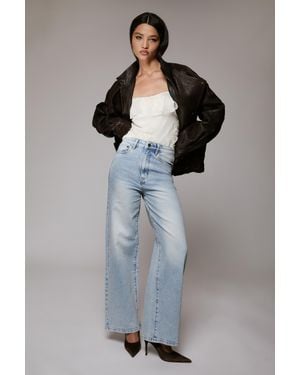 Bardot Heidi Wide Leg Jean - White