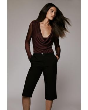 Bardot Ellera Capri Short - Black