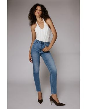 Bardot Khloe Hi Jeans - Blue