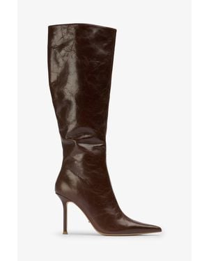 Bardot Tony Bianco Naxos Choc Vintage Boot - Brown