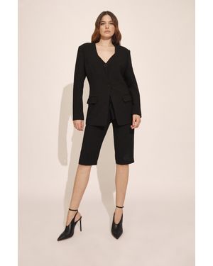 Bardot Ellera Fitted Blazer - Black