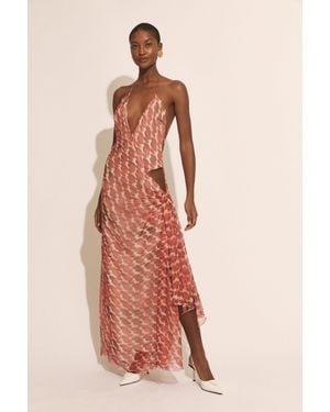 Bardot Cyrel Printed Maxi Dress - Pink