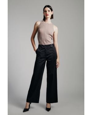 Bardot Ilaria Straight Leg Pant - Black