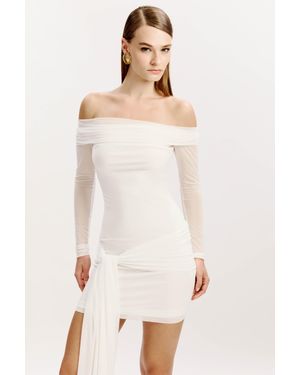 Bardot Fernanda Mesh Mini Dress - Multicolor