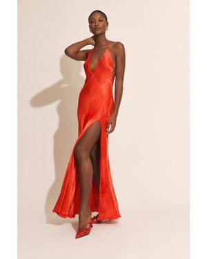 Bardot Yve Contrast Halter Dress in Black | Lyst