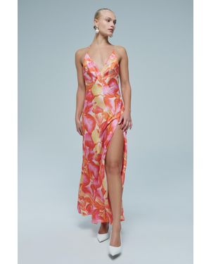 Bardot Yve Halter Printed Maxi Dress - Multicolor