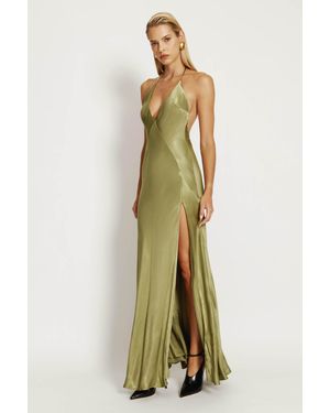 Bardot Yve Halter Dress - Green