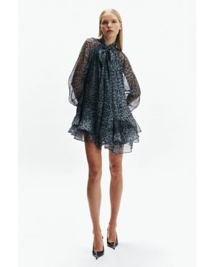 Bardot Adrie Babydoll Mini Dress - Multicolor