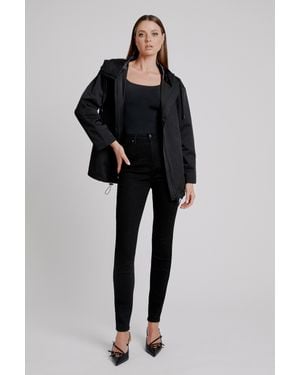 Bardot Astora Hooded Jacket - Black