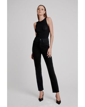 Bardot Heidi Straight Full Leg - Black