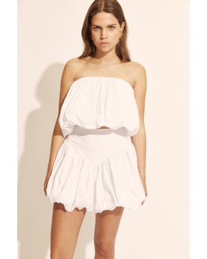 Bardot Lissett Poplin Balloon Top - Natural