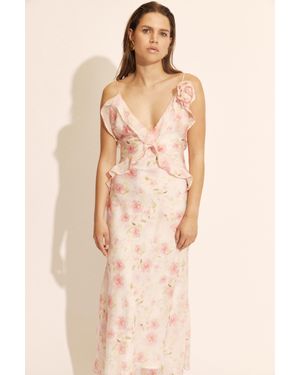 Bardot Olea Floral Maxi Dress - Natural