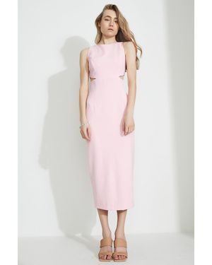 Bardot Lori Midi Dress - Pink