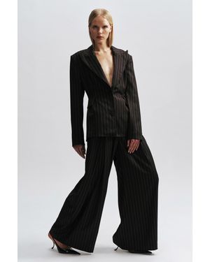 Bardot Raina Fit & Flare Blazer - Black