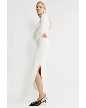 Bardot Kavala Knit Maxi Dress - Natural
