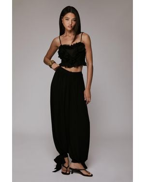 Bardot Alira Soft Balloon Pant - Black