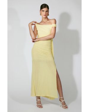 Bardot Layana Asym Maxi Dress - White