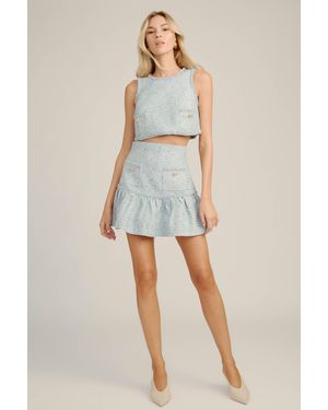Bardot Elina Boucle Mini Skirt - Multicolor