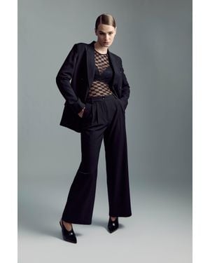 Bardot Sloane Straight Leg Pant - Blue
