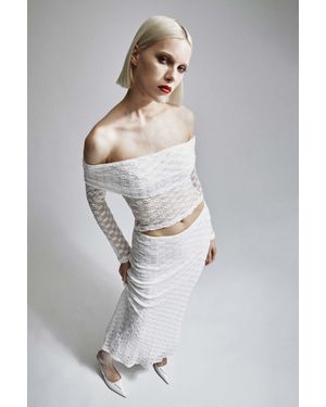Bardot Adoni Off The Shoulder Top - White