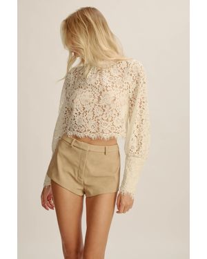 Bardot Jayla Vegan Leather Short - Natural