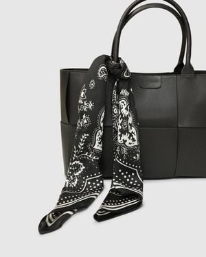 Belle & Bloom Love Not War Fashion Scarf - Black