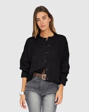 Belle & Bloom Soft Haven Cardigan - Black