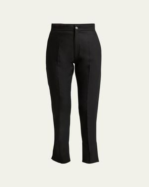 Setchu Origami Skinny Wool Pants - Black
