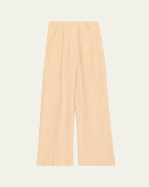 A.L.C. Winston Linen-Blend Pants - Natural