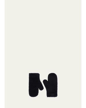 Max Mara Cashmere Mittens - Blue