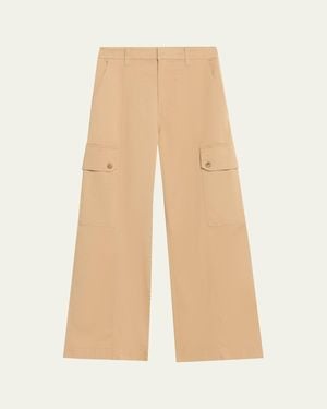 A.L.C. Carter Relaxed Straight Cargo Pants - Natural