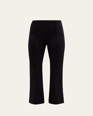 ATM Ponte Kick Flare Pants - Black