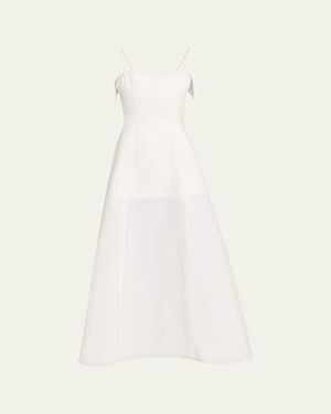 FFORME Neneh Sleeveless Flared Midi Dress - Natural