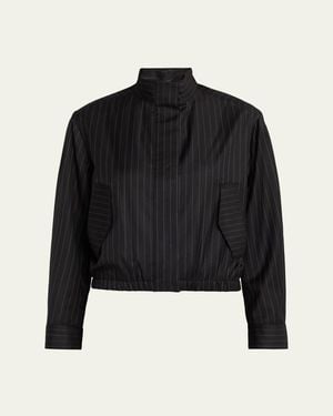 WE-AR4 The B Bomber Jacket - Black