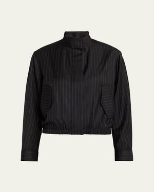 WE-AR4 The B Bomber Jacket - Black