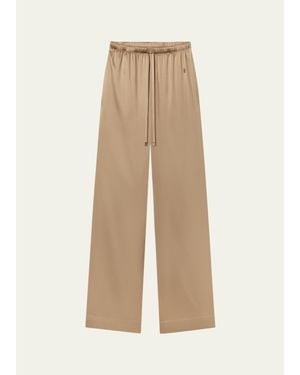 ÉTERNE Brody Silk Pants - Natural